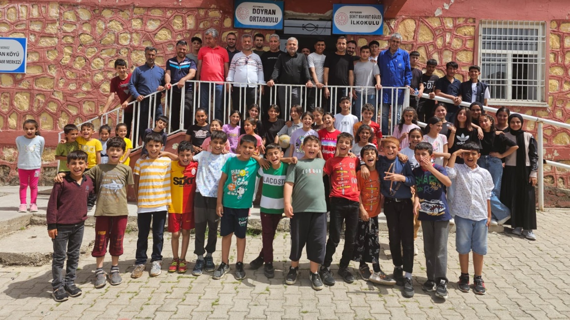 Ben Her Yerde Varım Projesi Kapsamında Doyran Ortaokulunu Ziyaret Ettik